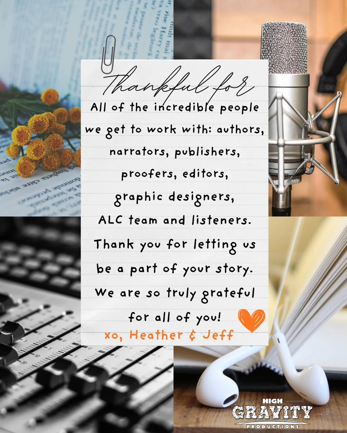 We&rsquo;re so grateful for all of you! From our family to yours, Happy Thanksgiving. 🧡
