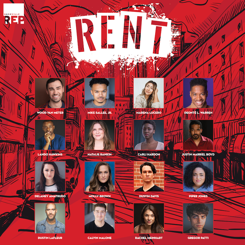 Rent Original Cast Poster