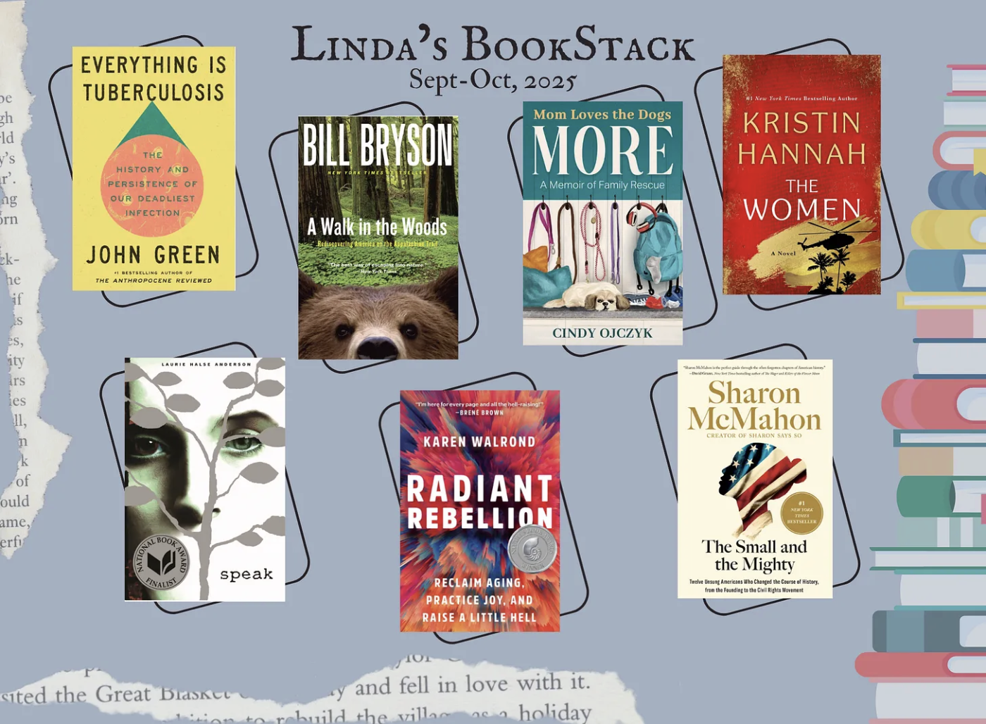 My Bookstack, September-October 📚