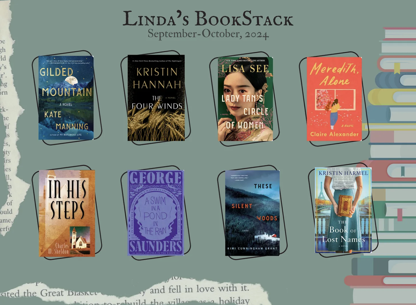 My BookStack, September &amp; October