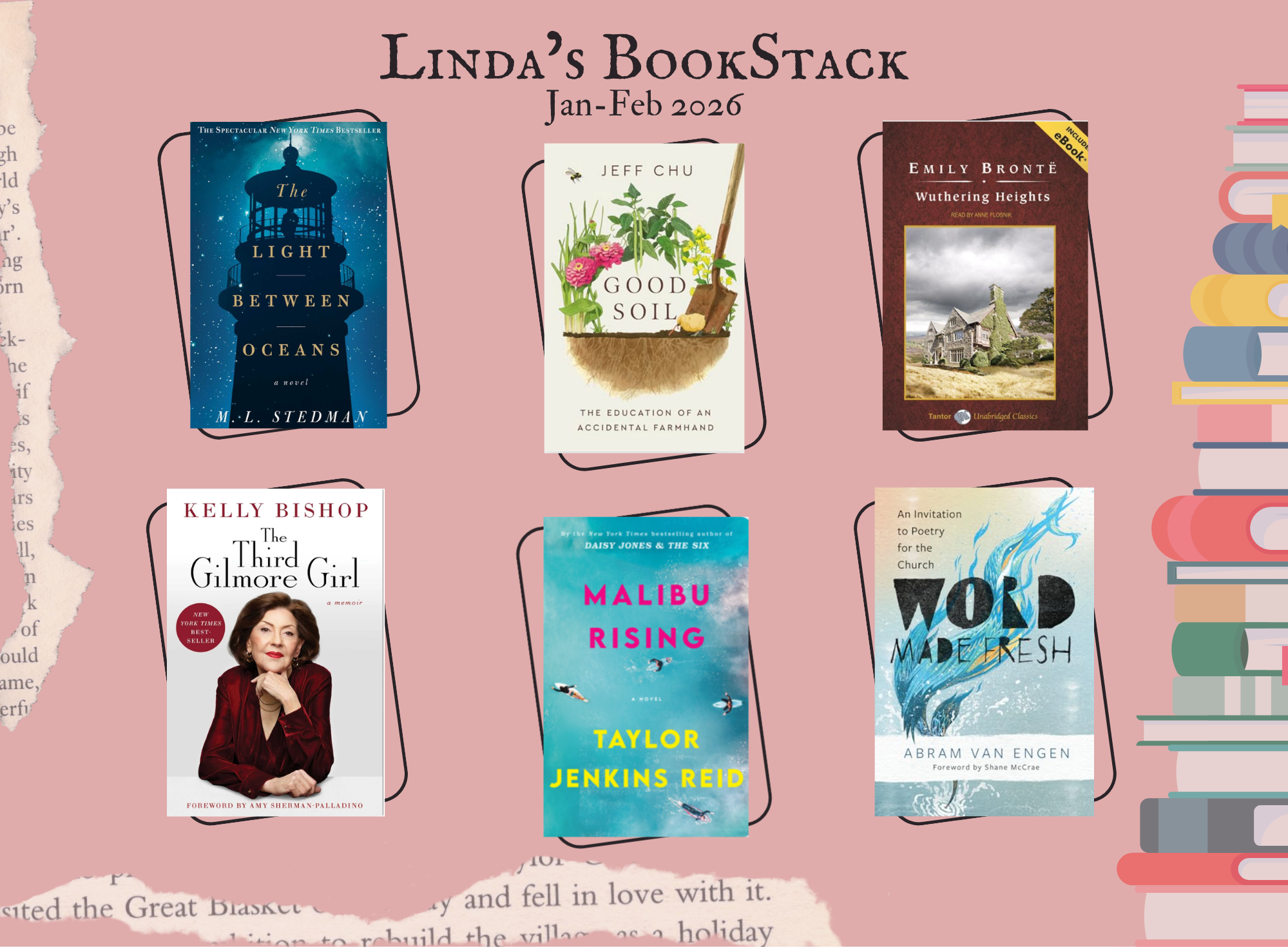 My Bookstack, January-February (2026) 📚