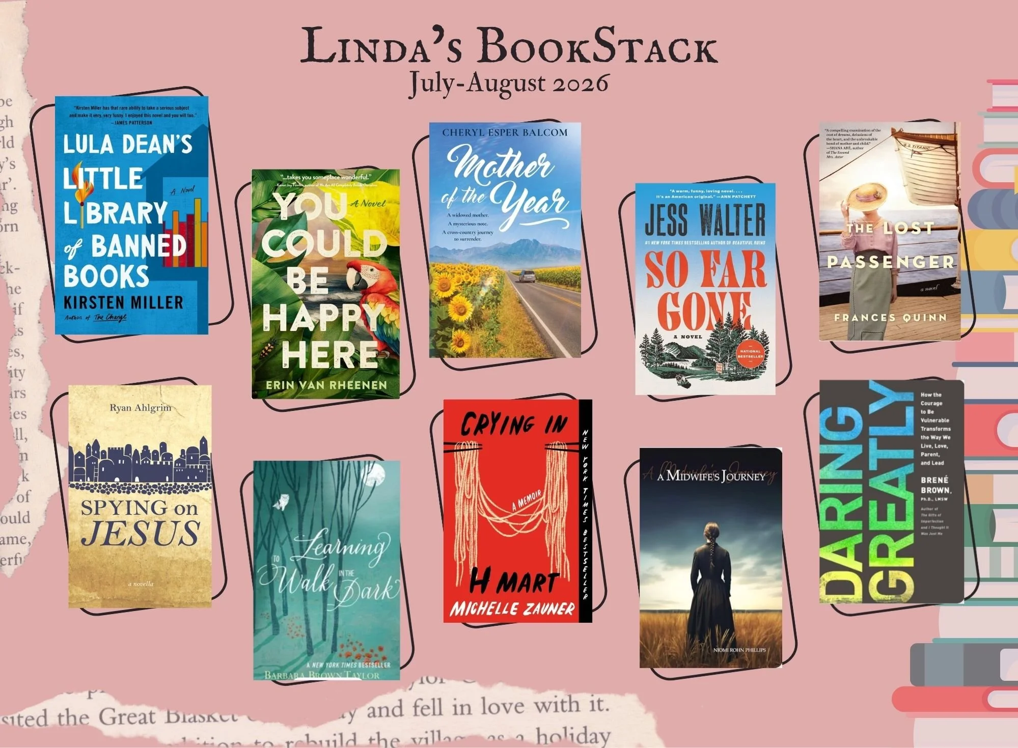 My BookStack, July-August (2026) 📚