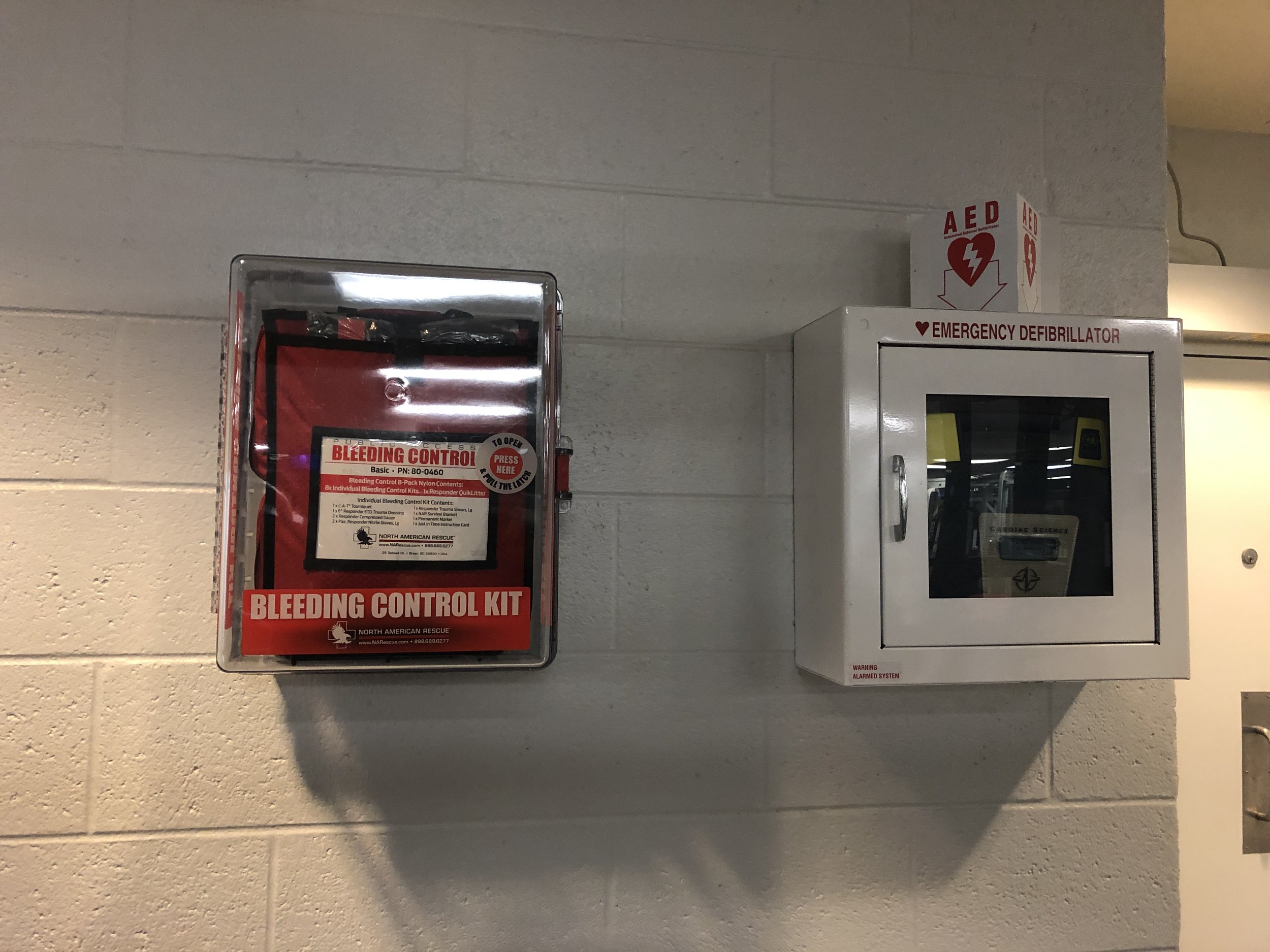 Bleeding Control Station at the JCC