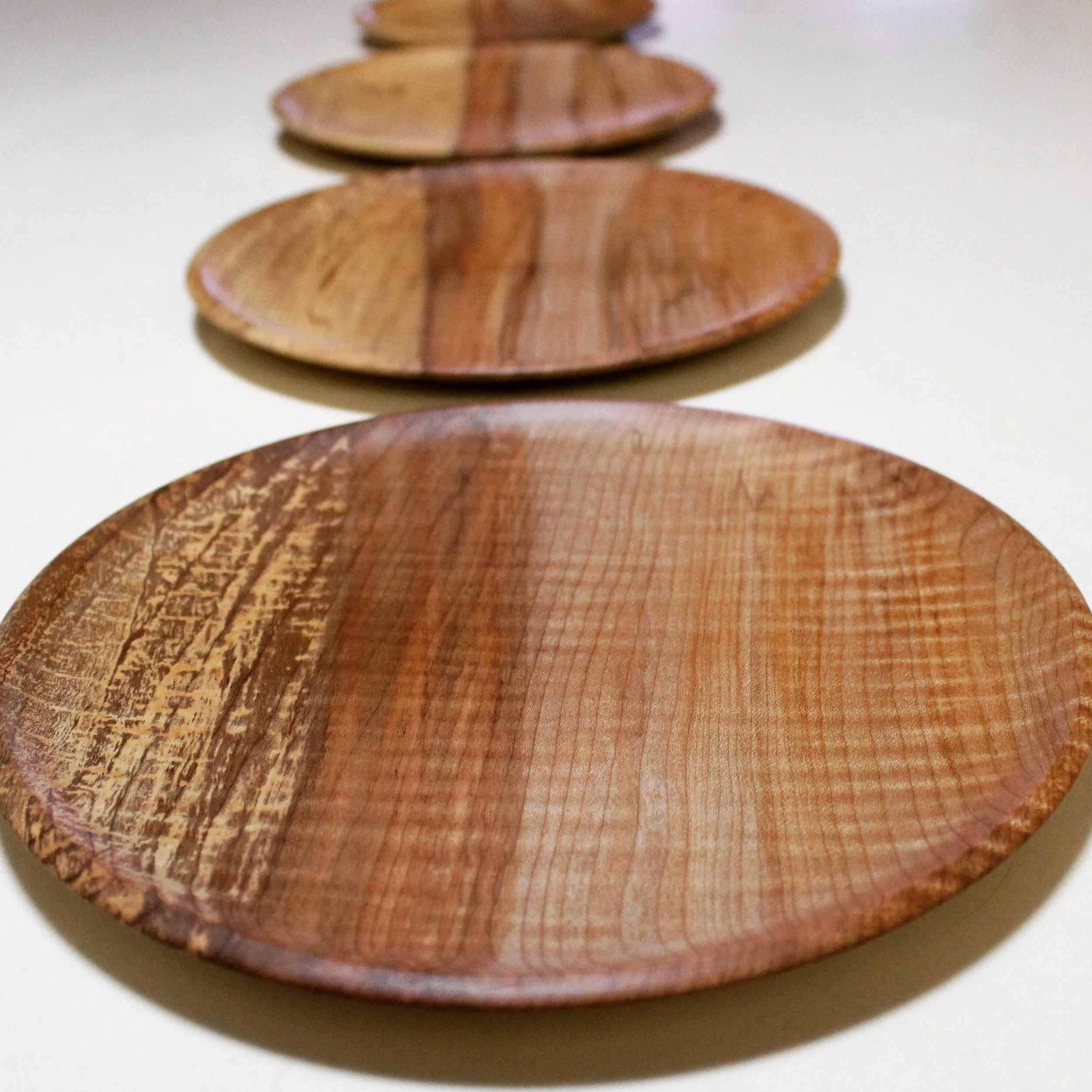 Curly Maple Platters