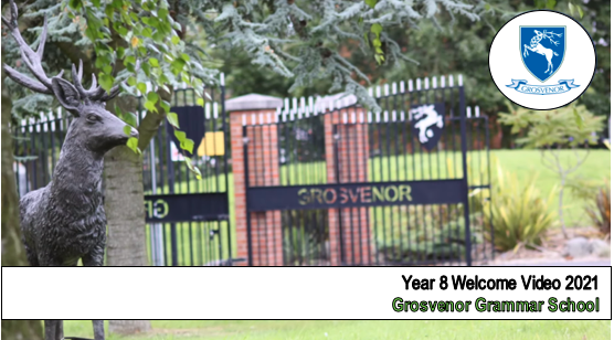 New Year 8 Welcome Video - September 2021