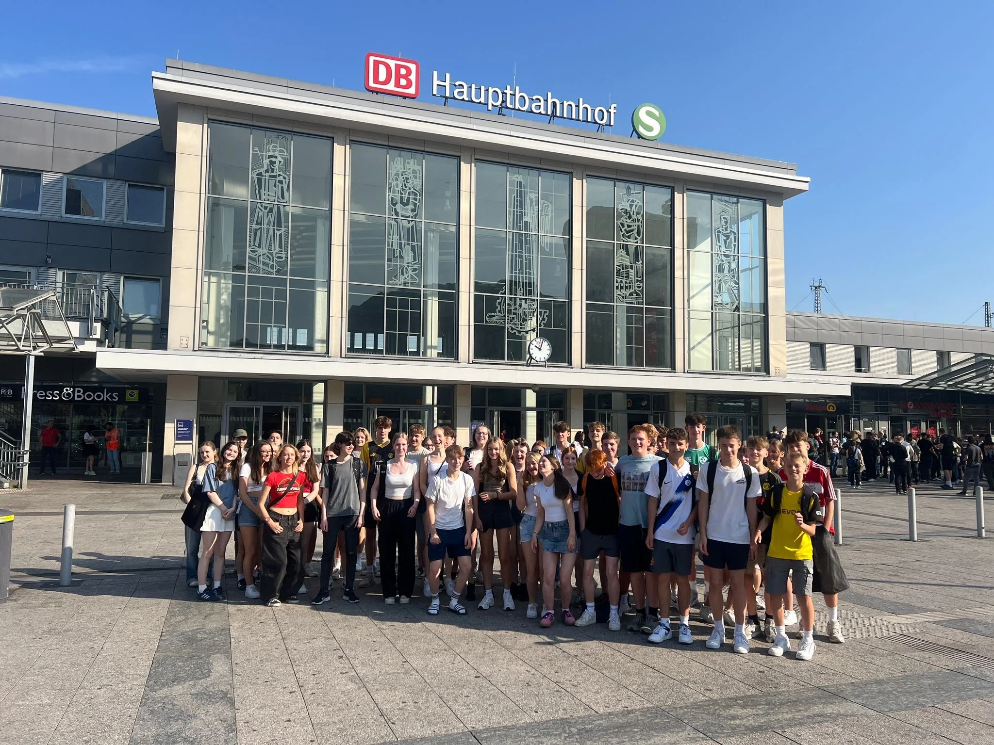 German Exchange Departs