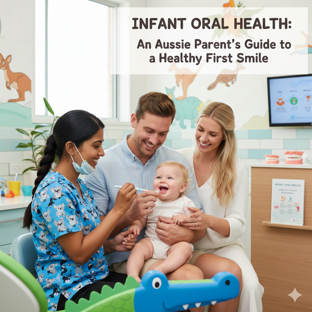 Infant Oral Health: An Aussie Parent’s Guide to a Healthy First Smile