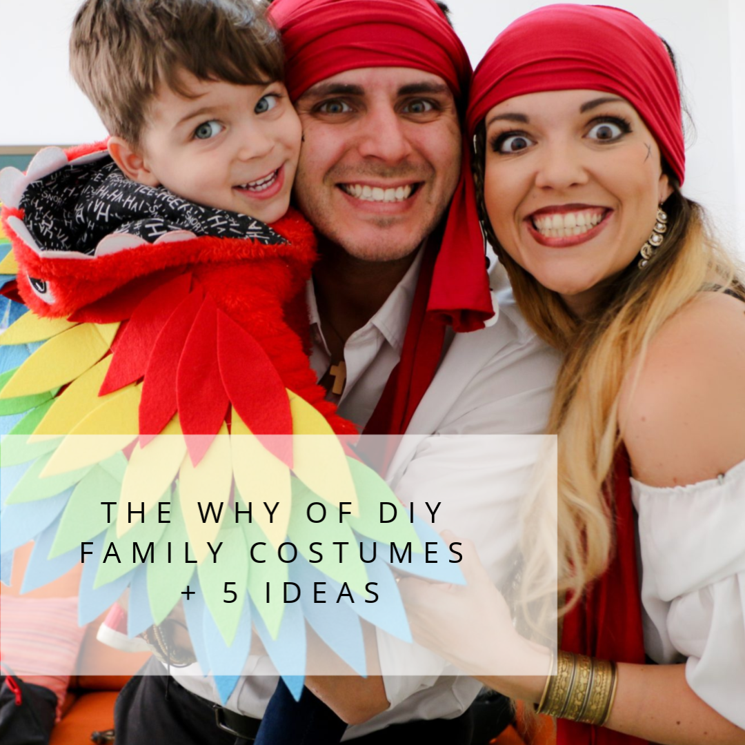 The 5 Whys of DIY Family Costumes + 5 Family Costume Ideas