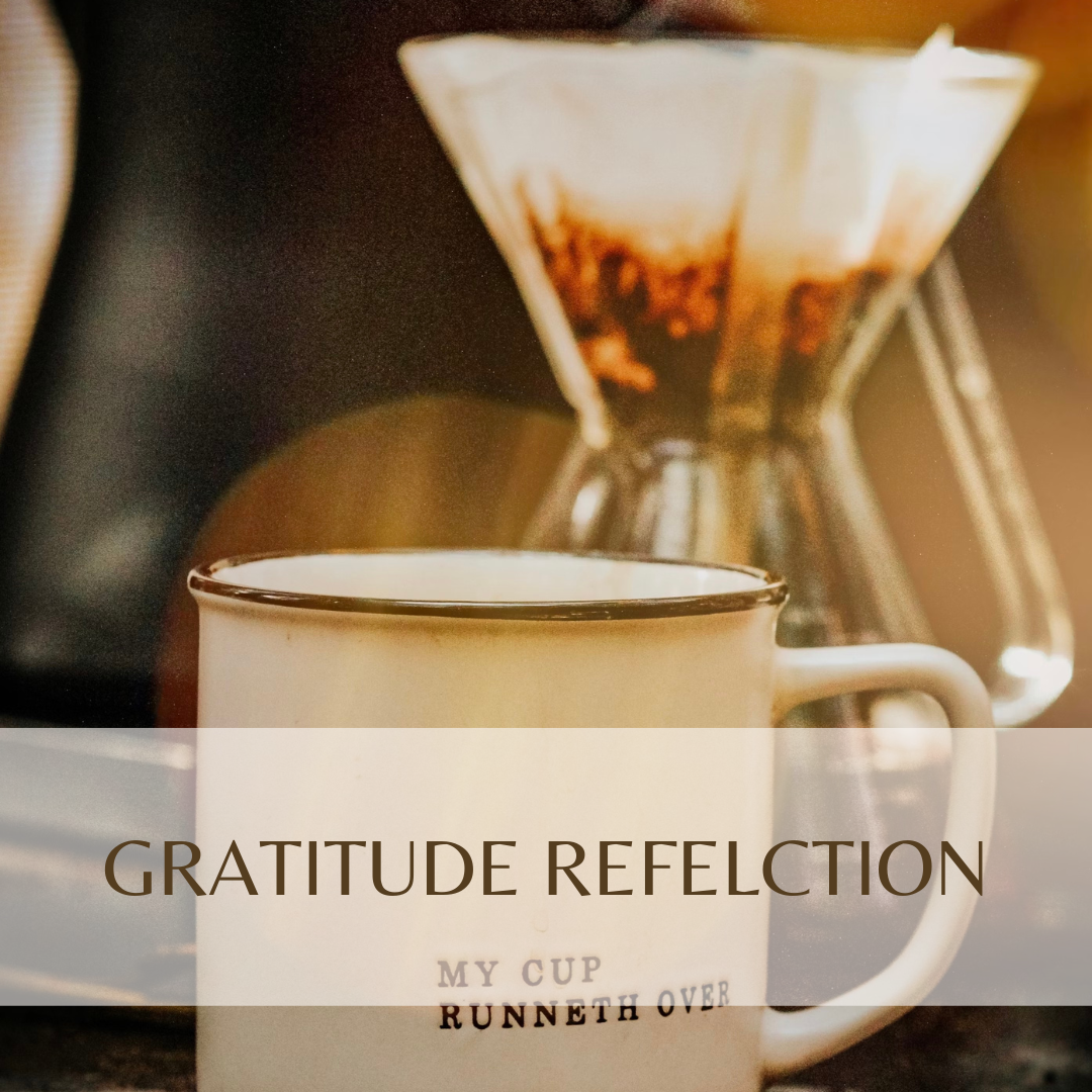 Gratitude Reflection Page