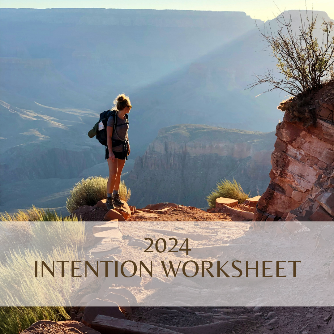 2024 Intentions Worksheet
