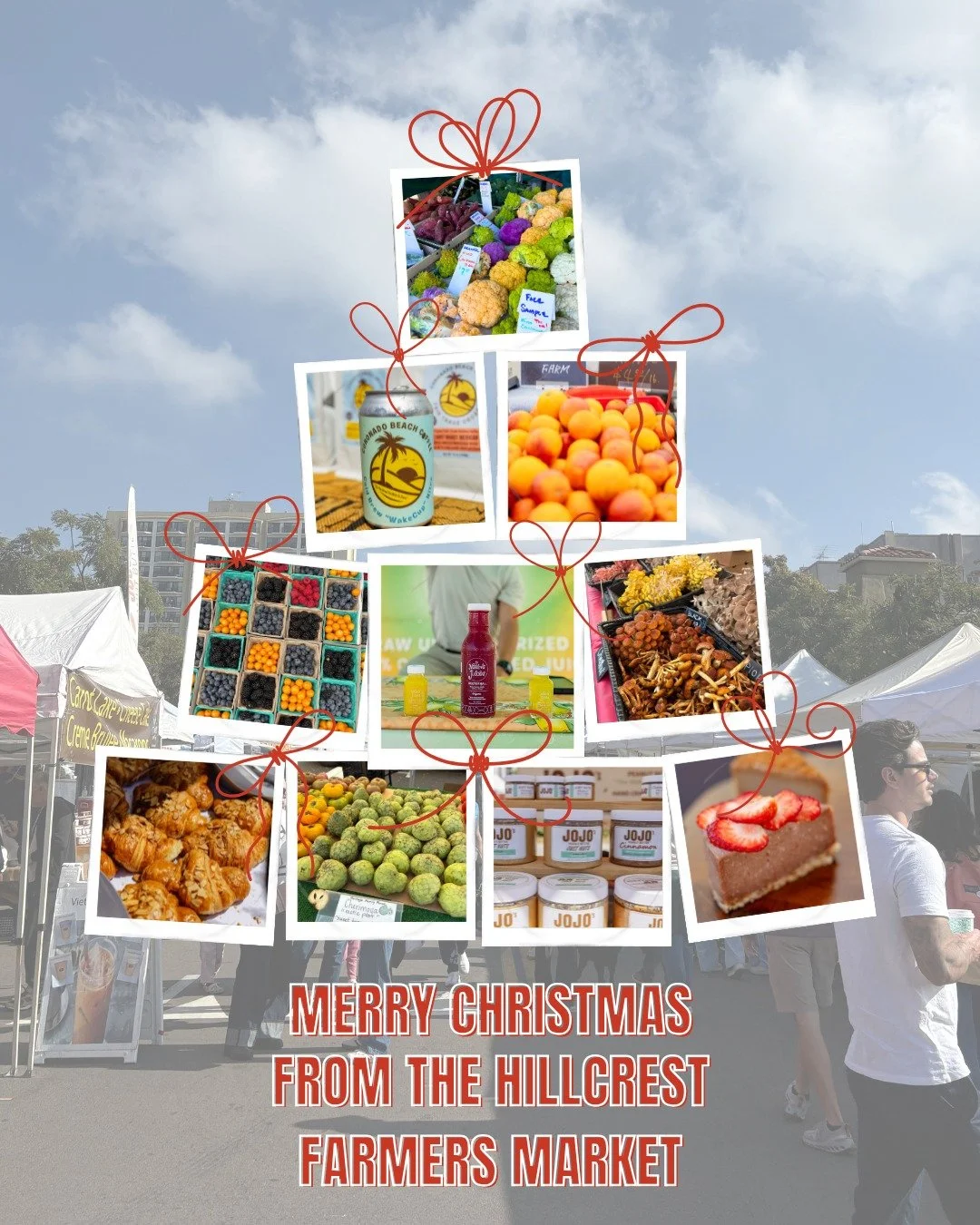 🎄✨ Merry Christmas from the Hillcrest Farmers Market! ✨🎄

We hope your day is filled with good food, great company, and a little extra joy. Thank you for showing up every Sunday and supporting the local farmers and small business owners who pour th