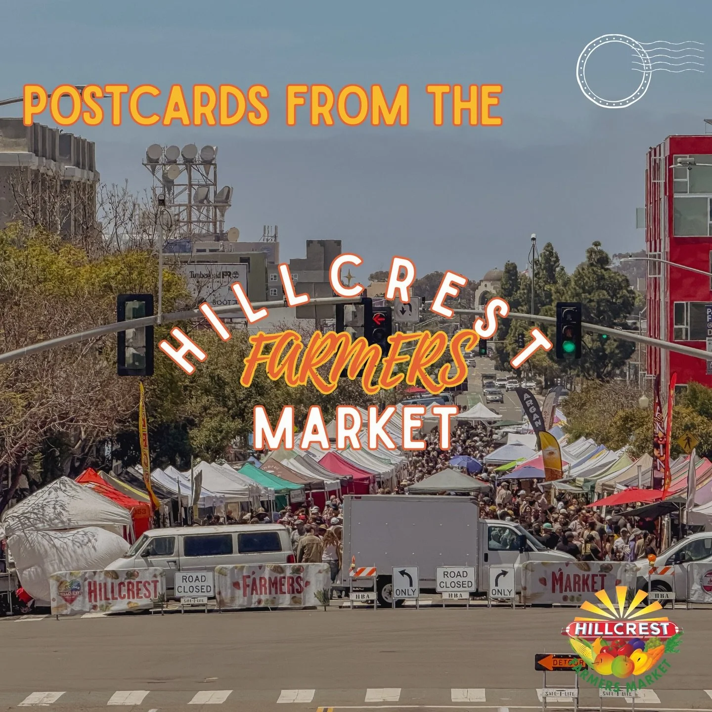 postcards from the hillcrest farmers market 💌 

send your favorite to your sunday crew &amp; meet us at the market this weekend🫶✨️
