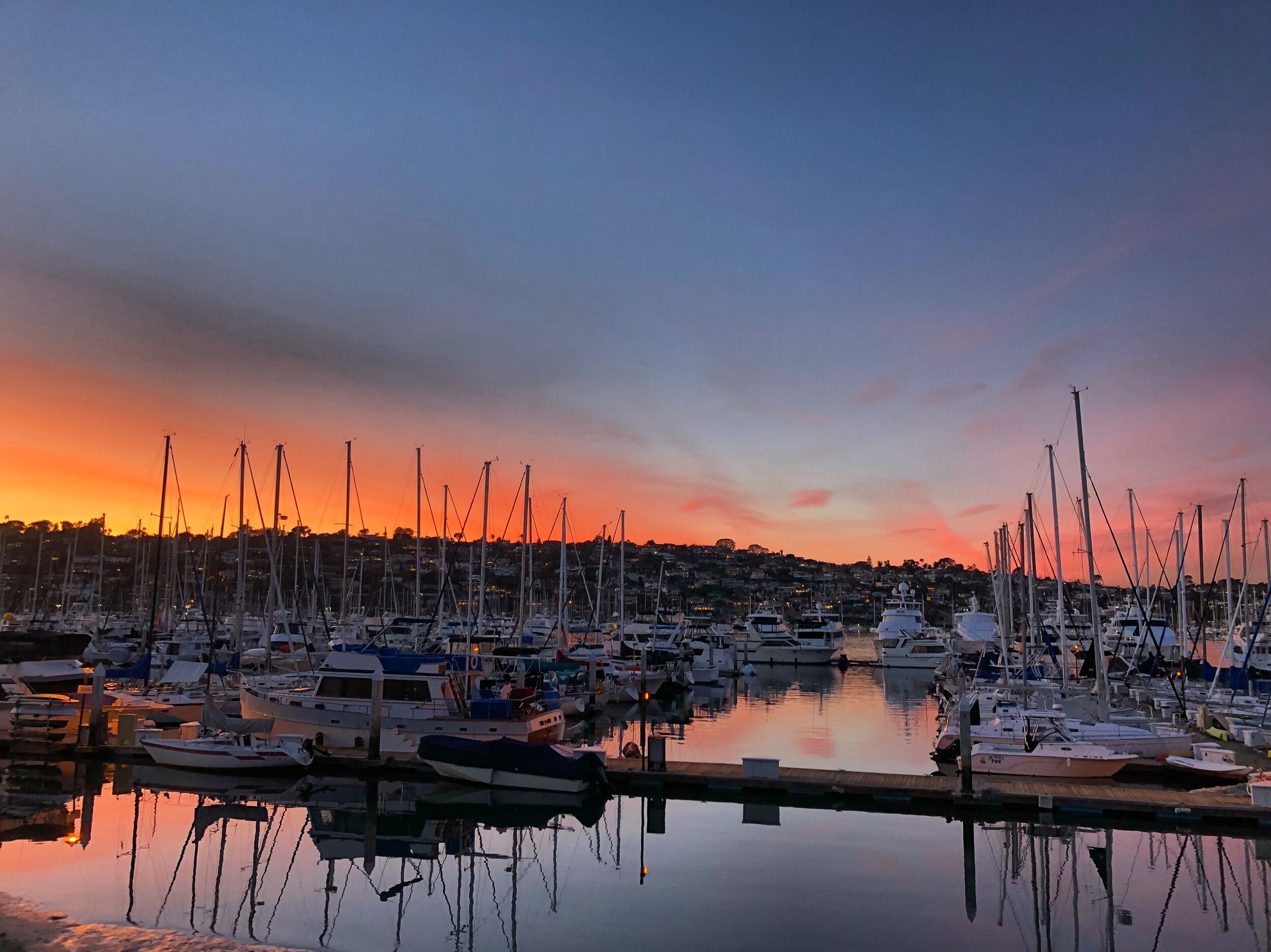 Point Loma Marina Sunset.JPG