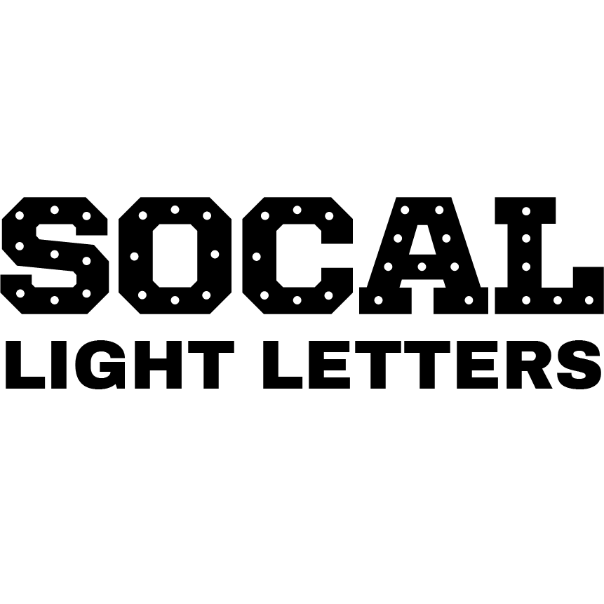 SOCAL Light Letters