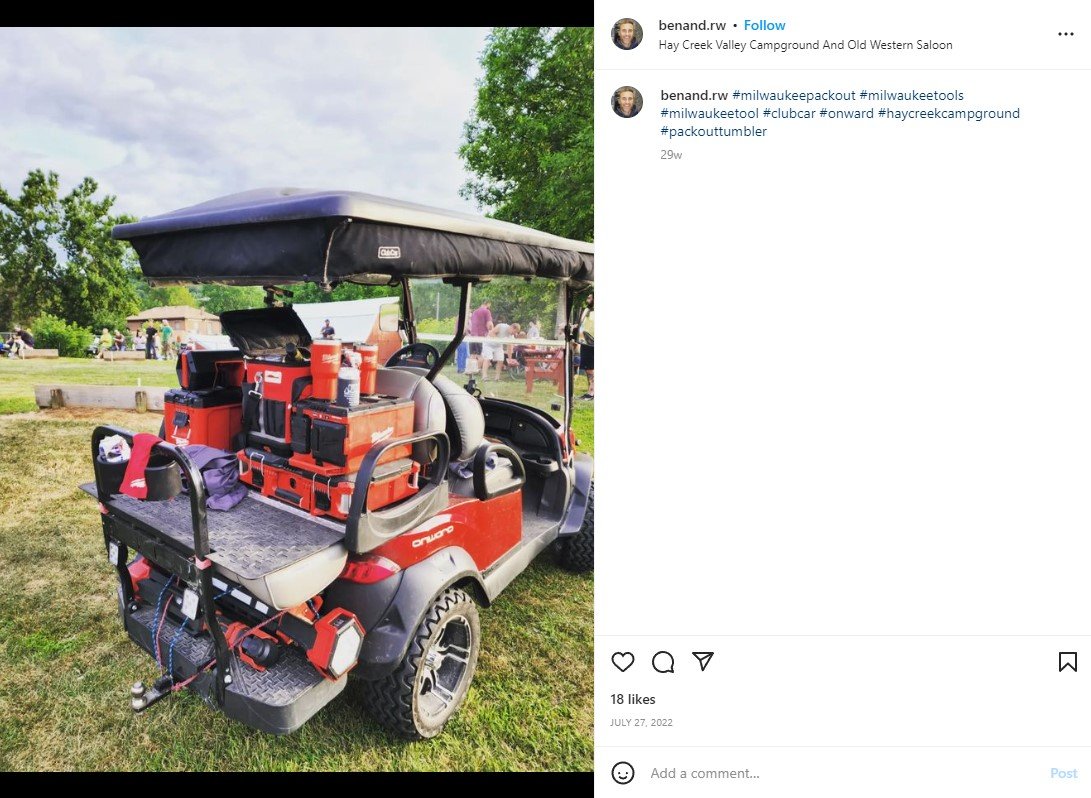Tumblers on golf cart .jpg