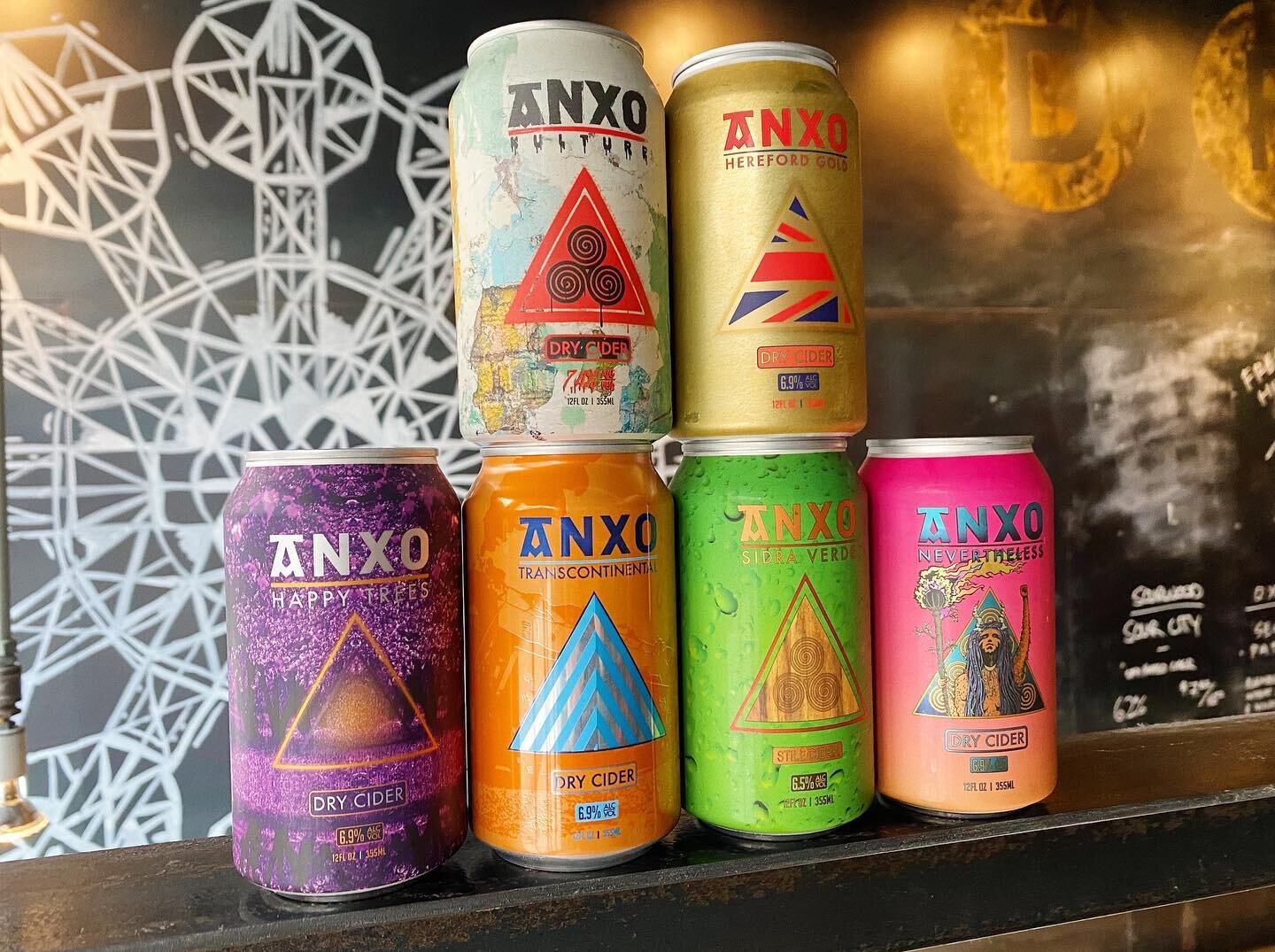 Cider fans rejoice - our fresh drop of @anxocider is stocked and at the ready in the fridge just in time for the weekend! 🚀🚀🚀