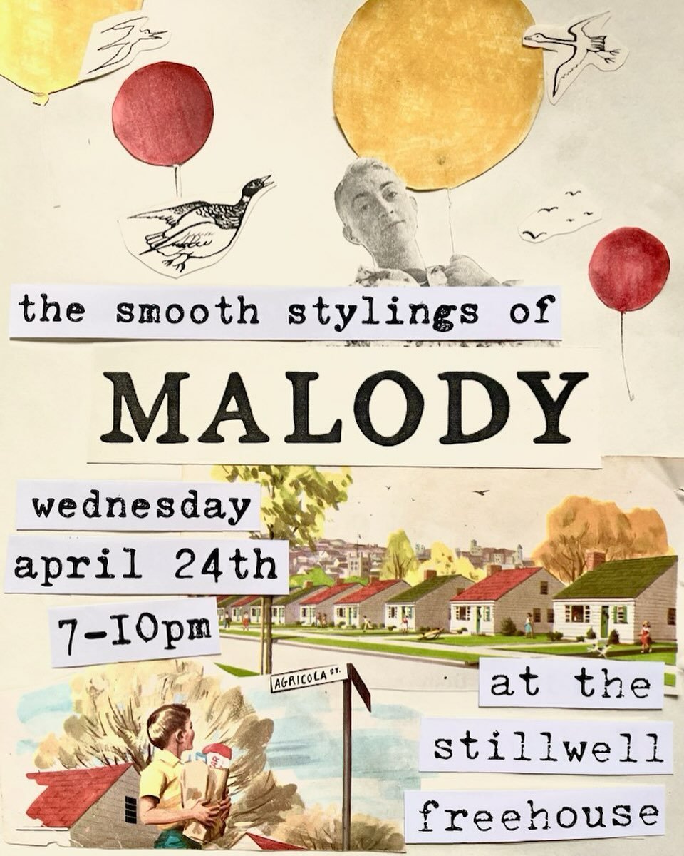 2 weeks of music left before our summer hiatus. Next up, @malodymuse - don&rsquo;t miss it! Wednesday 7-10! 🍻✨