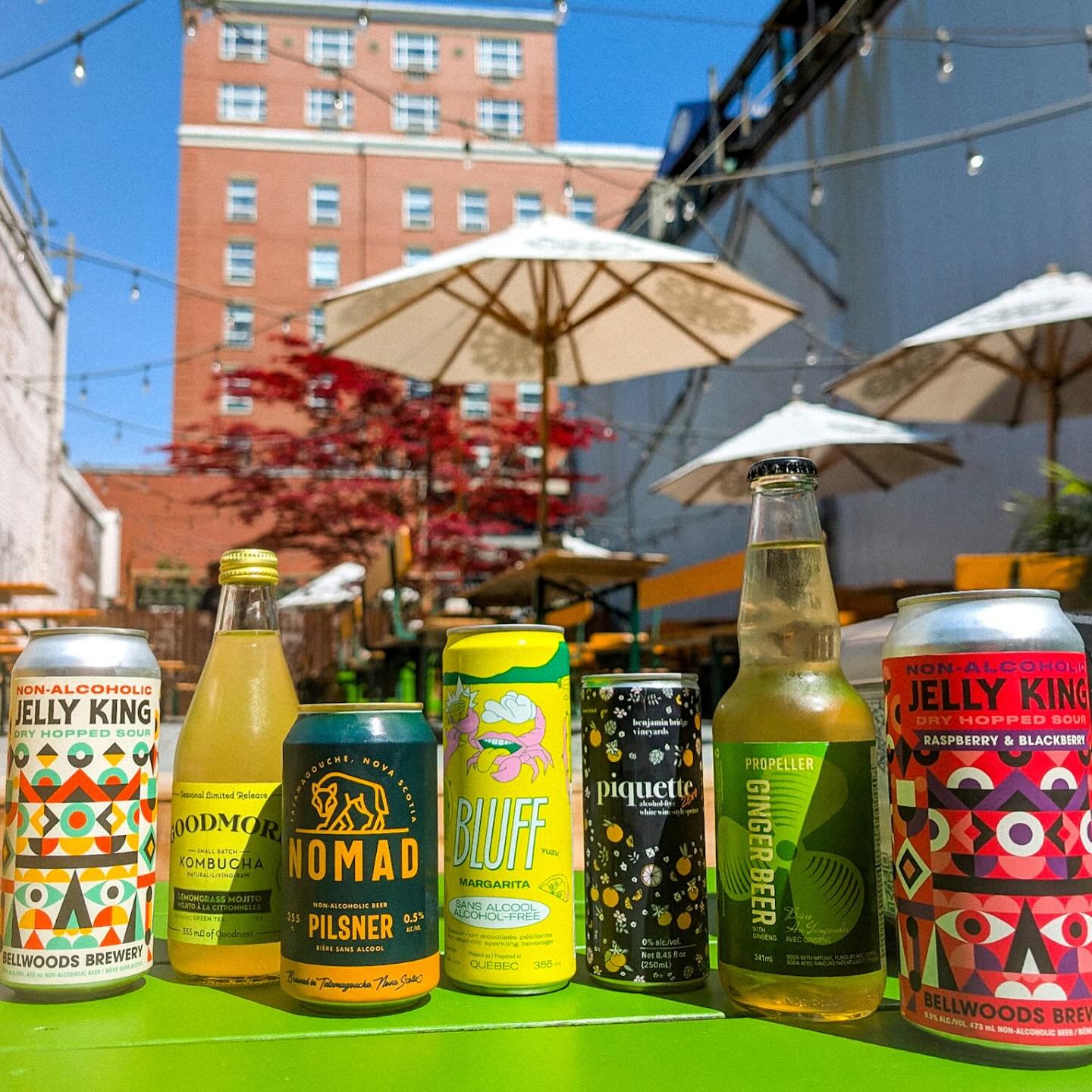 Lunch break? We&rsquo;ve got you covered 🫡

We&rsquo;re stocked with plenty of non-alcoholic options for your mid day and onward. Just ask your bartender!

Open 12 til late 👋