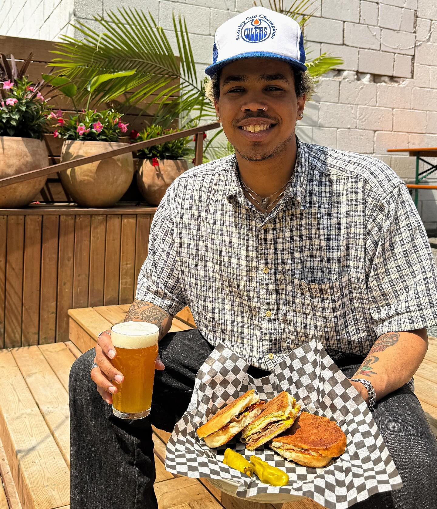 New item hitting the menu today🇨🇺

CUBANO 🥪
Marinated pork shoulder, Black Forest ham, Swiss cheese, mustard &amp; pickles in a fancy Lebanese bakery hoagie bun

Pairs great with a @trailwaybrewing Hu Jon Hops IPA 🍺

Trytin&rsquo;s stoked
We&rsqu