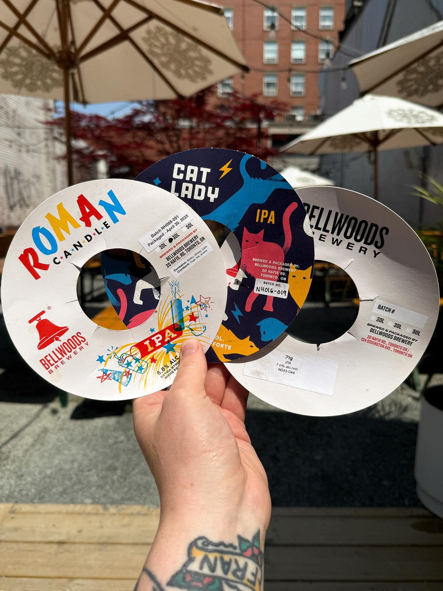 Monday! ☀️

A trio of @bellwoodsbeer IPAs await on tap, starting off with Roman Candle NEIPA 🎇

Only a keg of each, once they&rsquo;re gone they&rsquo;re gone!
🧨🐱🐷