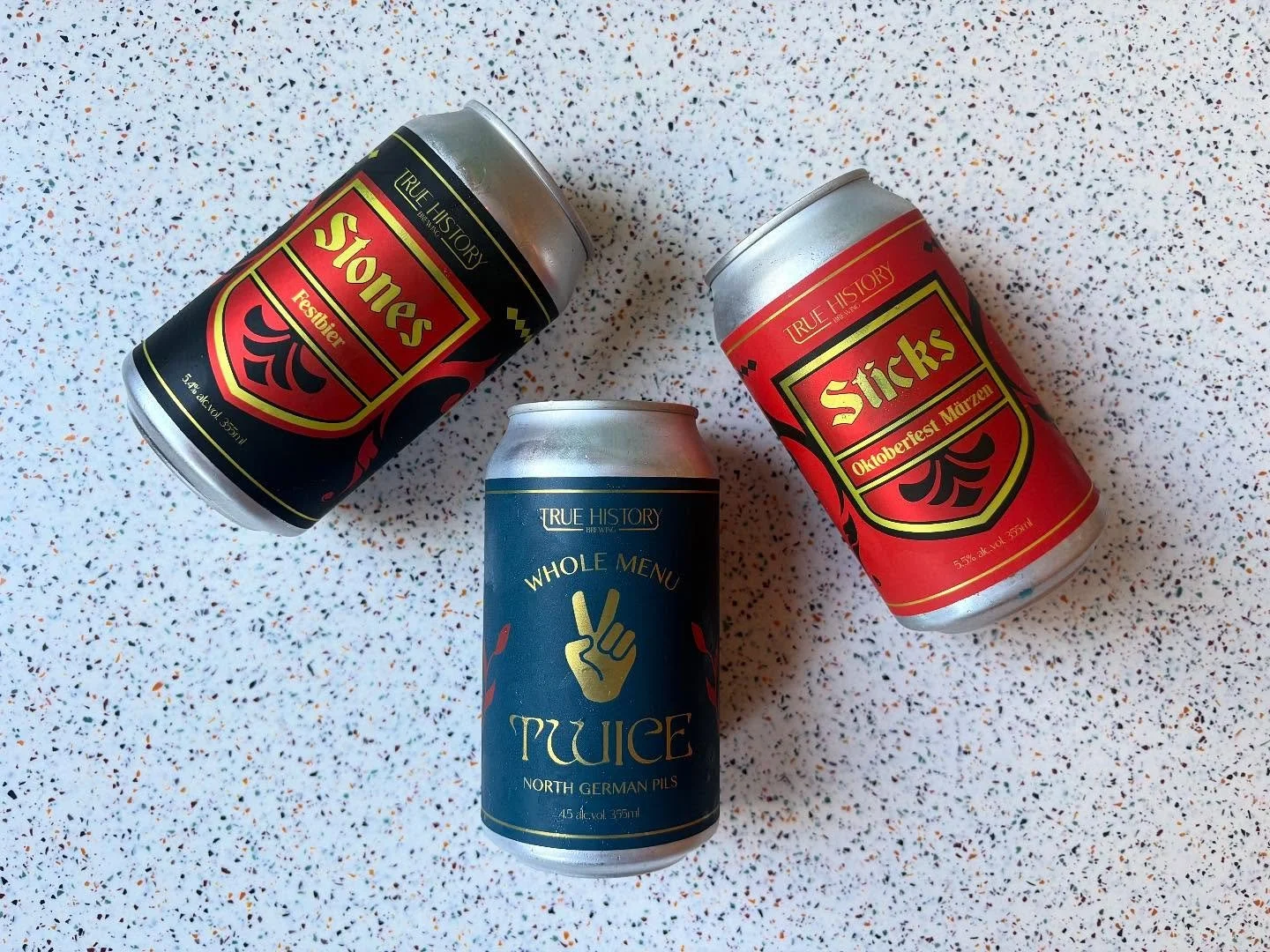 If you missed out at Oktoberfest yesterday, we’ve got you covered! 🌞
@truehistorybrewing tins are cold and ready to crack!💥
