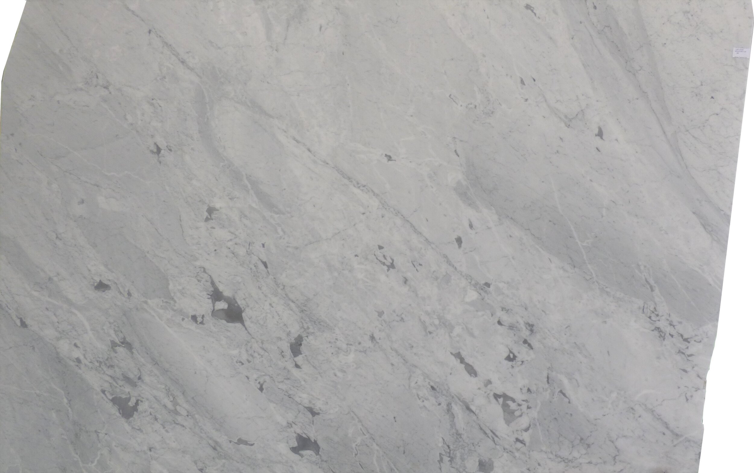 A slab of White Carrara CD 20mm honed LGR23228