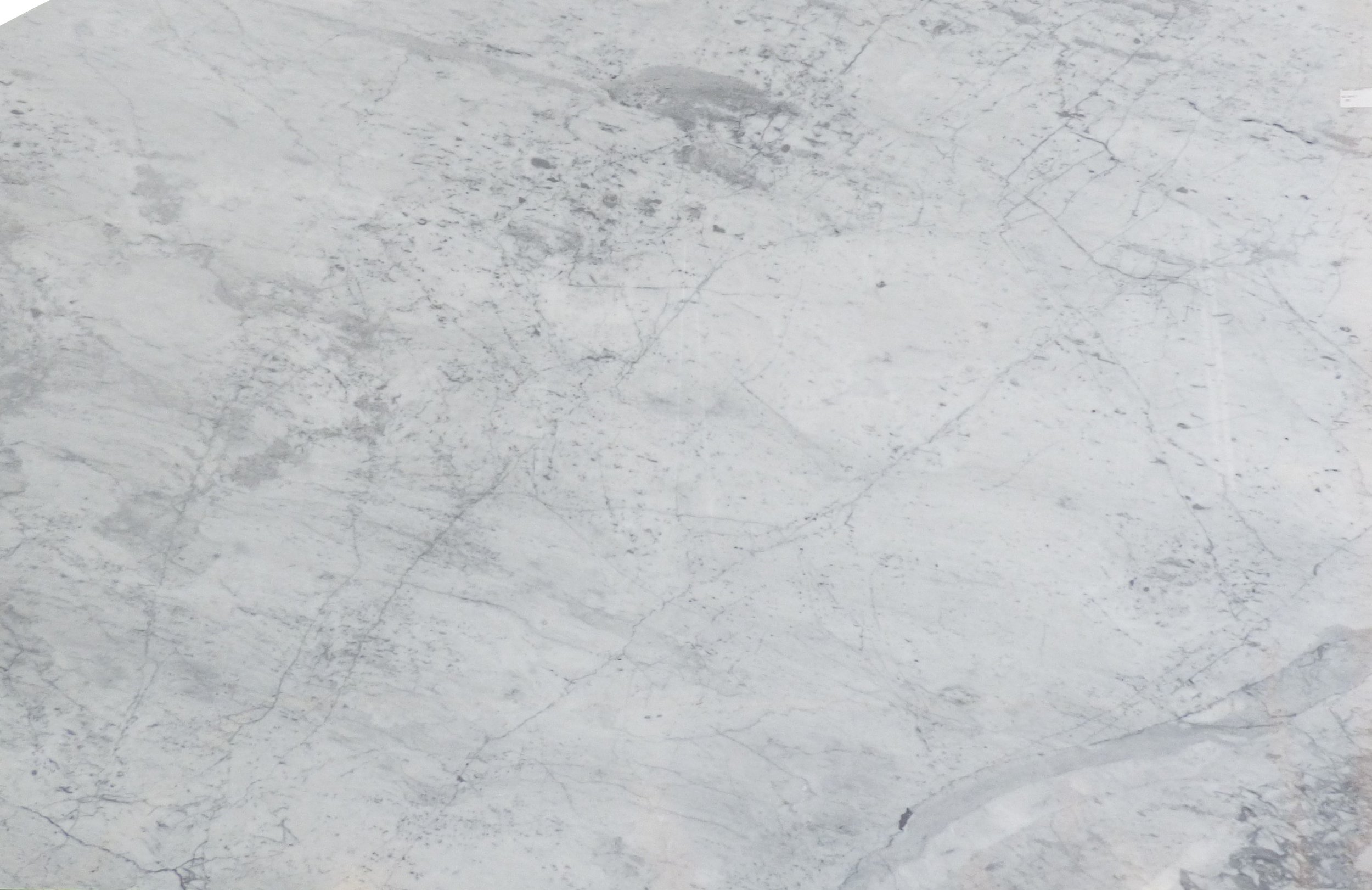 A slab of Bianco Carrara 20mm polished BC0816