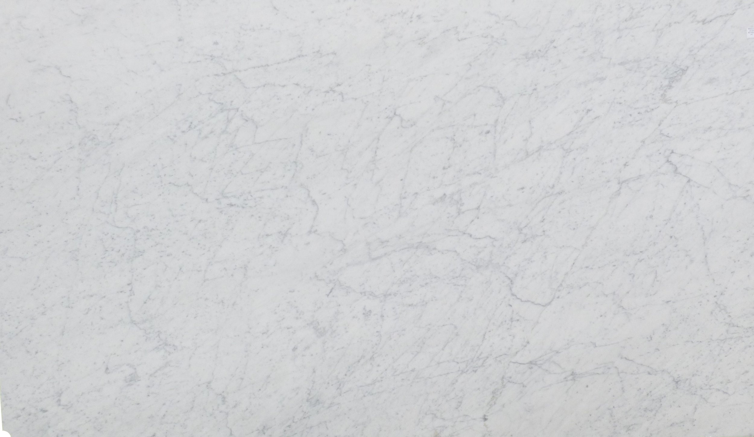 Limited Stock!!  A slab of Bianco Carrara C Extra 20mm honed BCCE0321 LGR22716