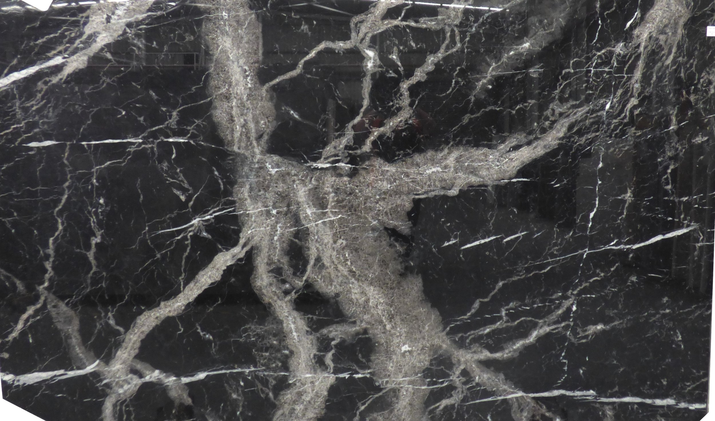 A slab of Nero Marquina 20mm polished NM0220