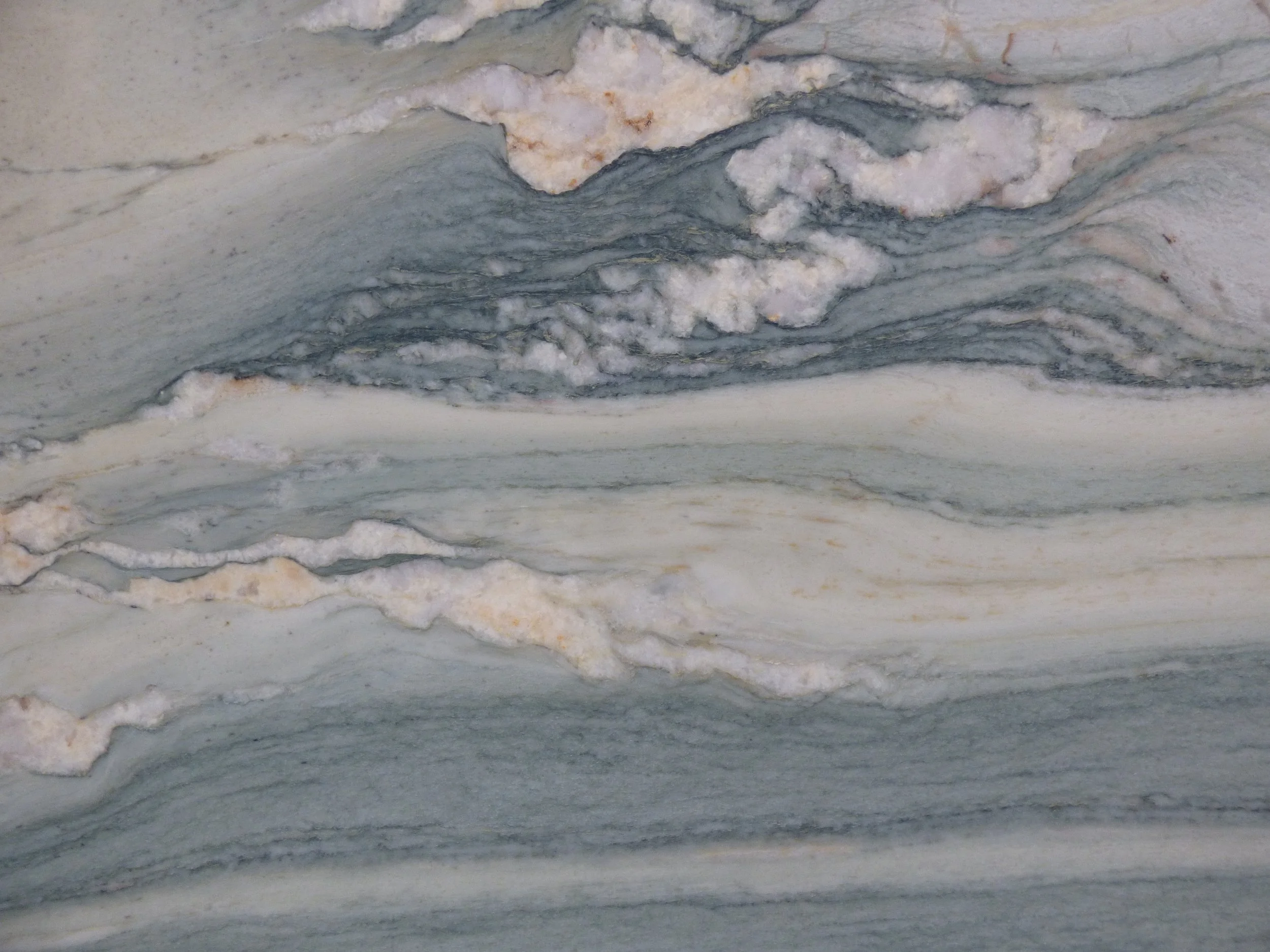 Close up Cipollino Verde 20mm honed CVH-0125