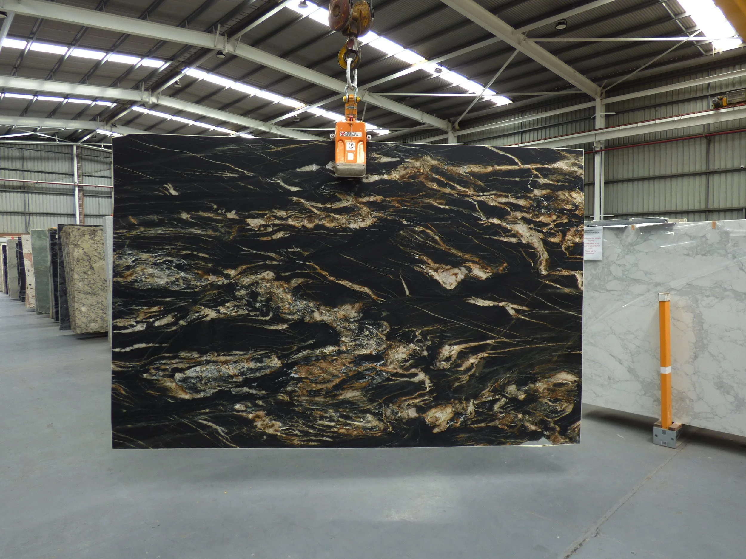 A slab of Belvedere 20mm leathered BG-1125