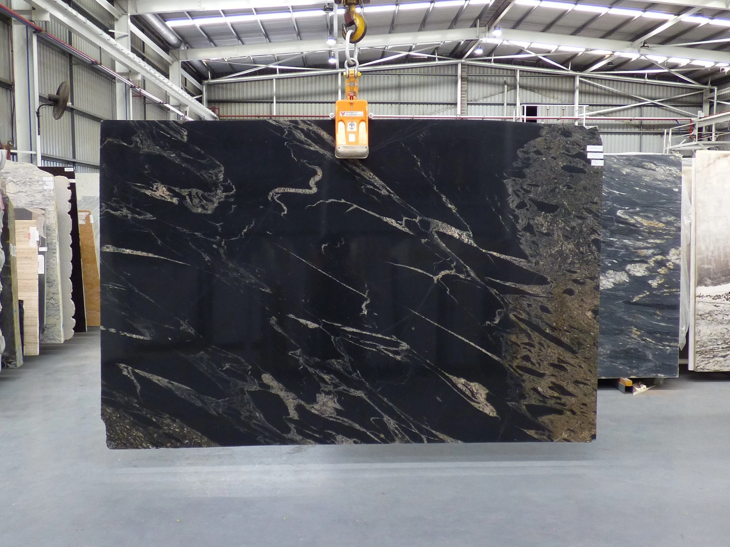 A slab of Universe Gold 20mm polished UG-1124