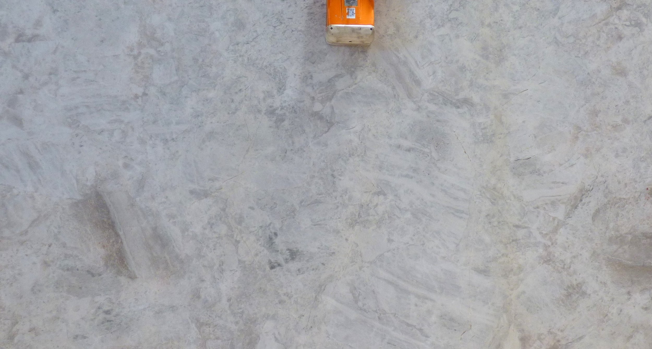 A slab of Lorde White 20mm honed LW-1125