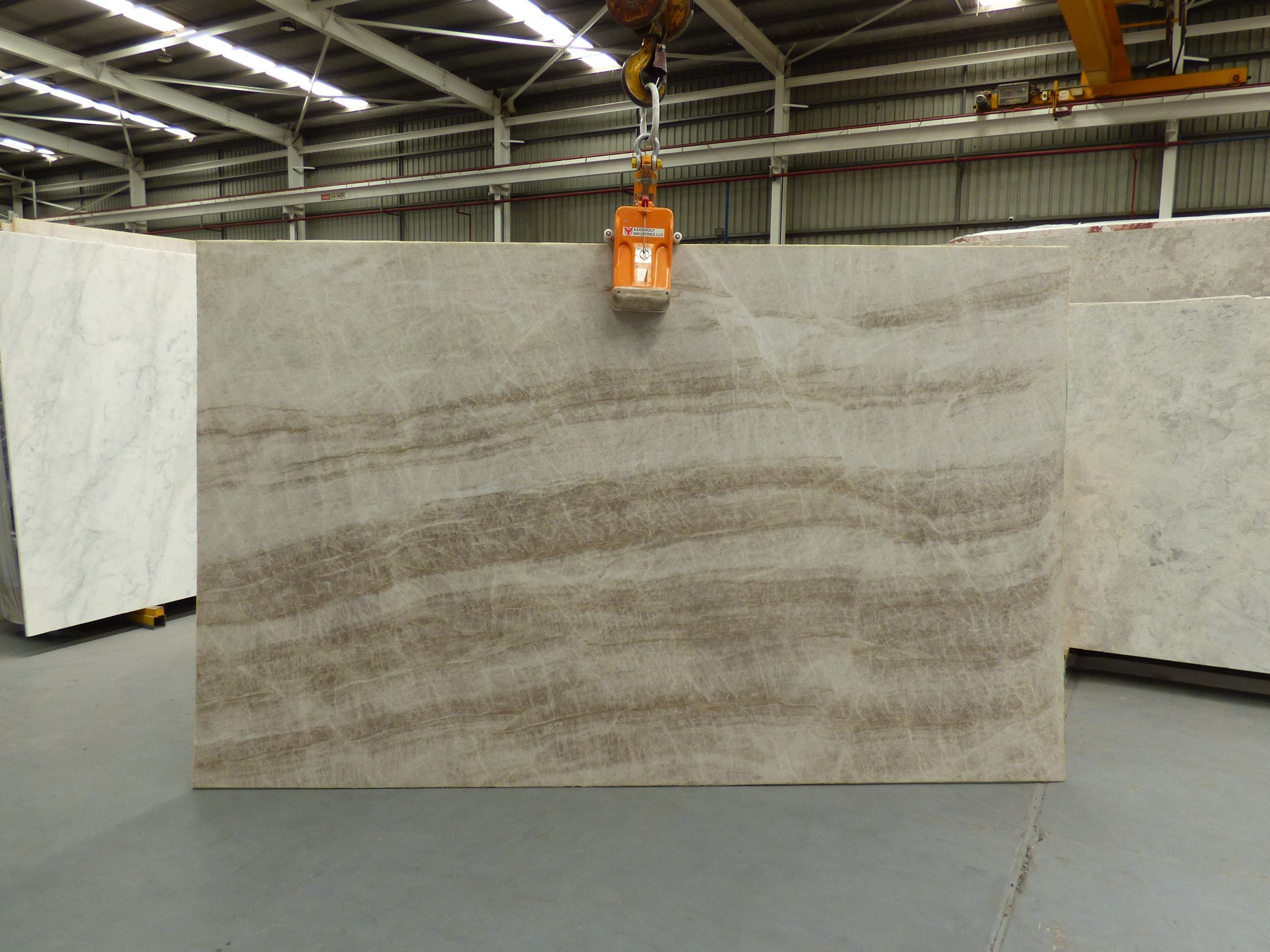 A slab of Taj Mahal TM-1225 20mm honed
