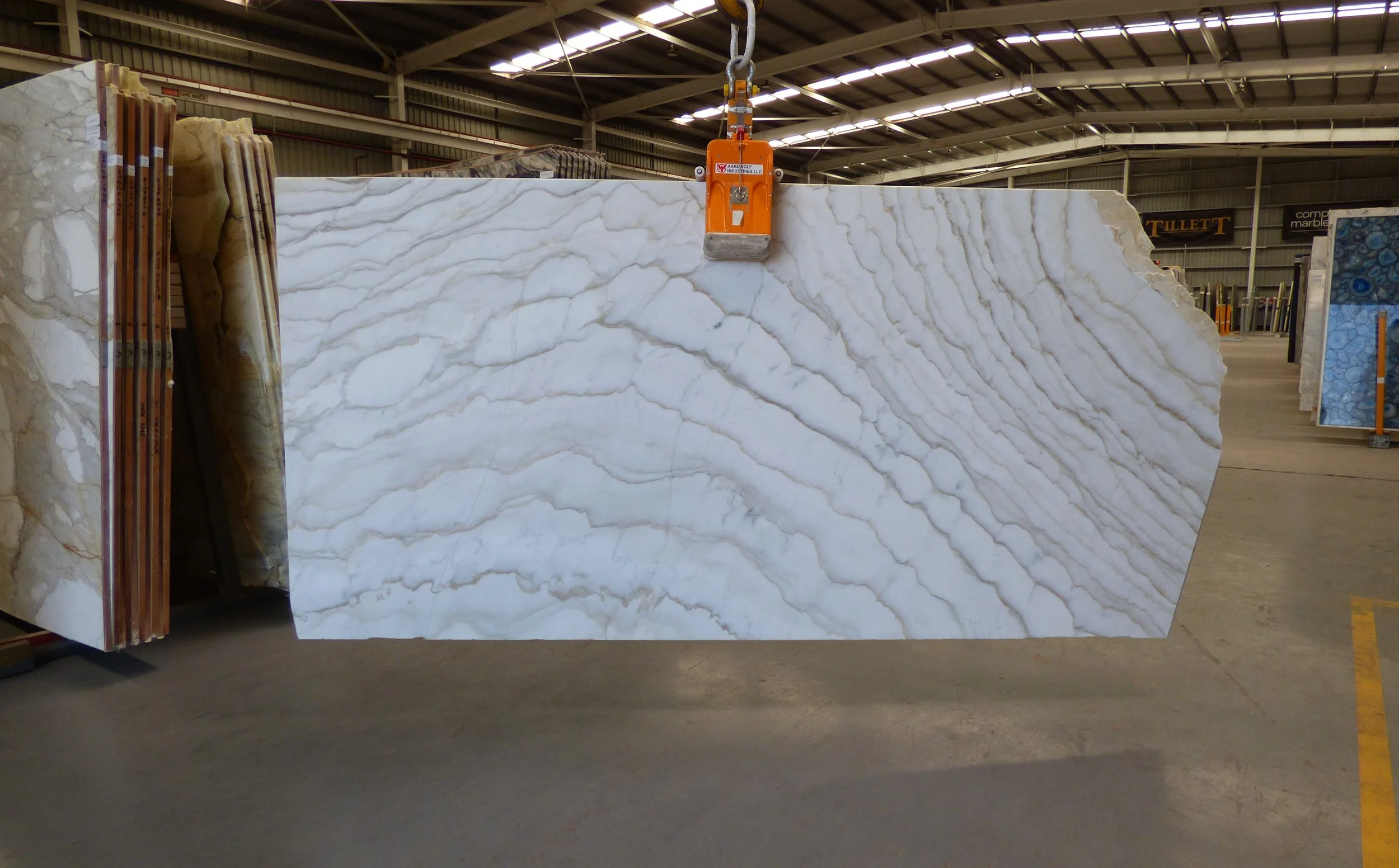 A slab of Cremo Delicato 20mm honed CD0113