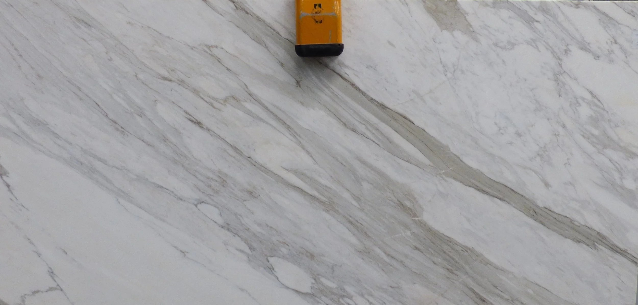 A slab of Calacatta Borghini 20mm honed CB-0425