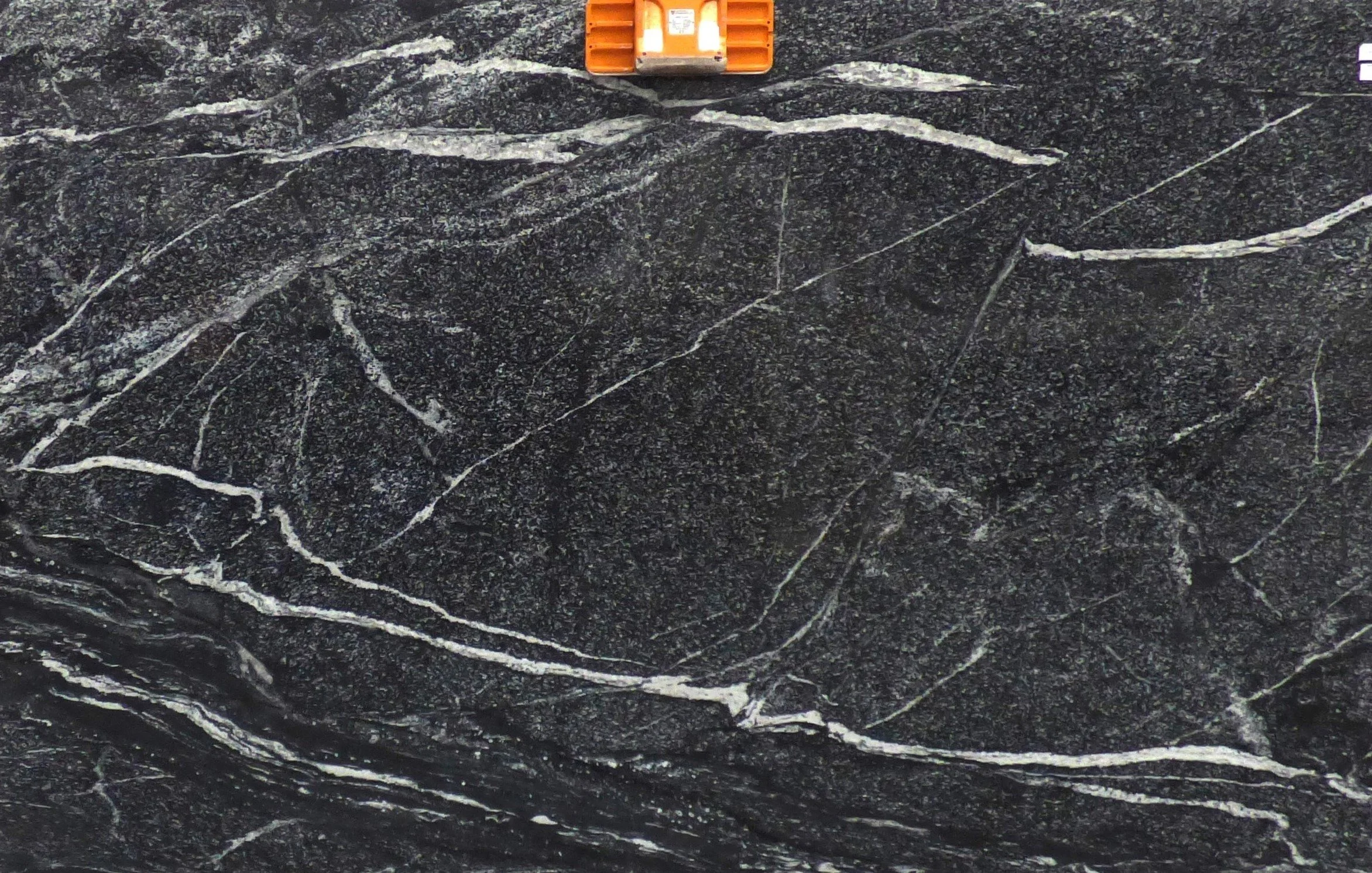 A slab of American Black 30mm polished AB0322