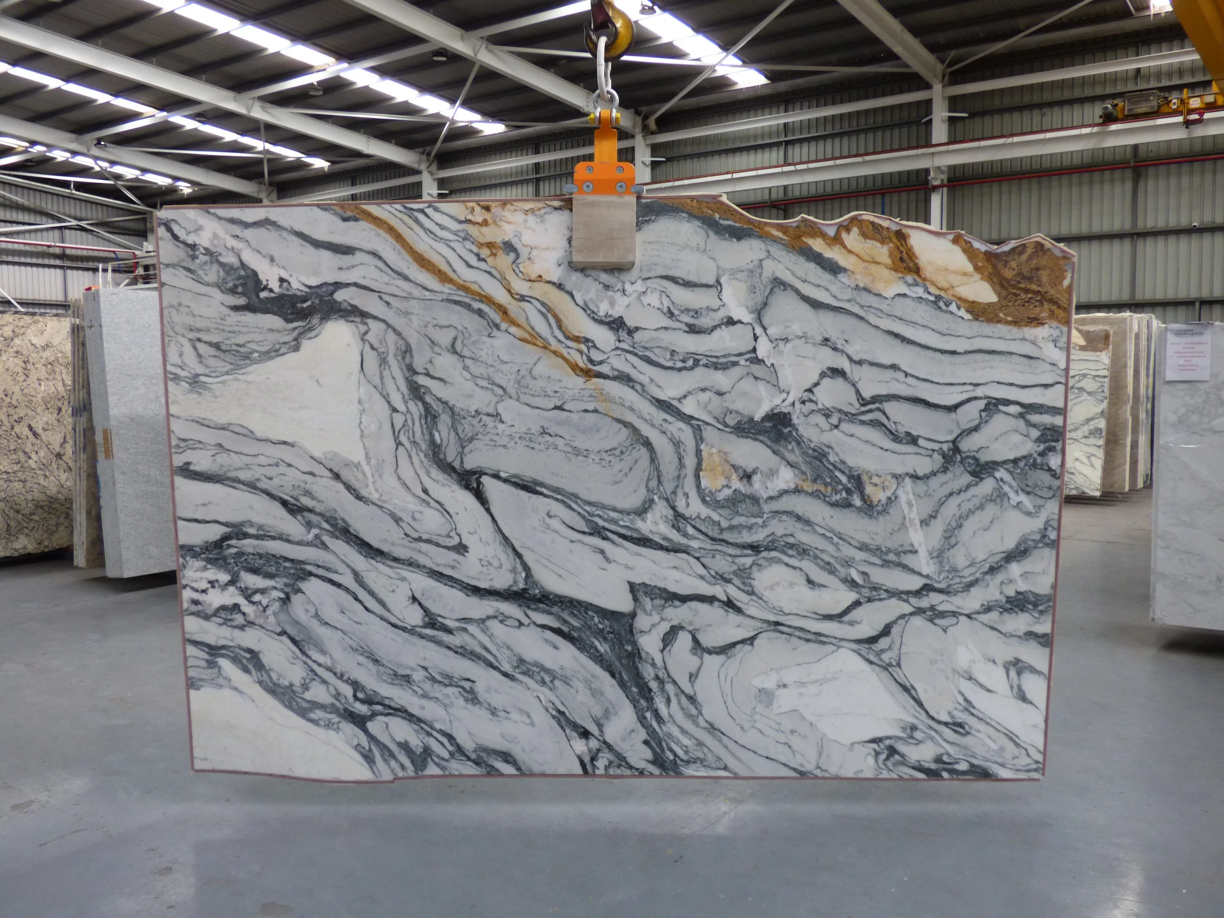 Slab - Calacatta Picasso 20mm polished  CP-0725.JPG