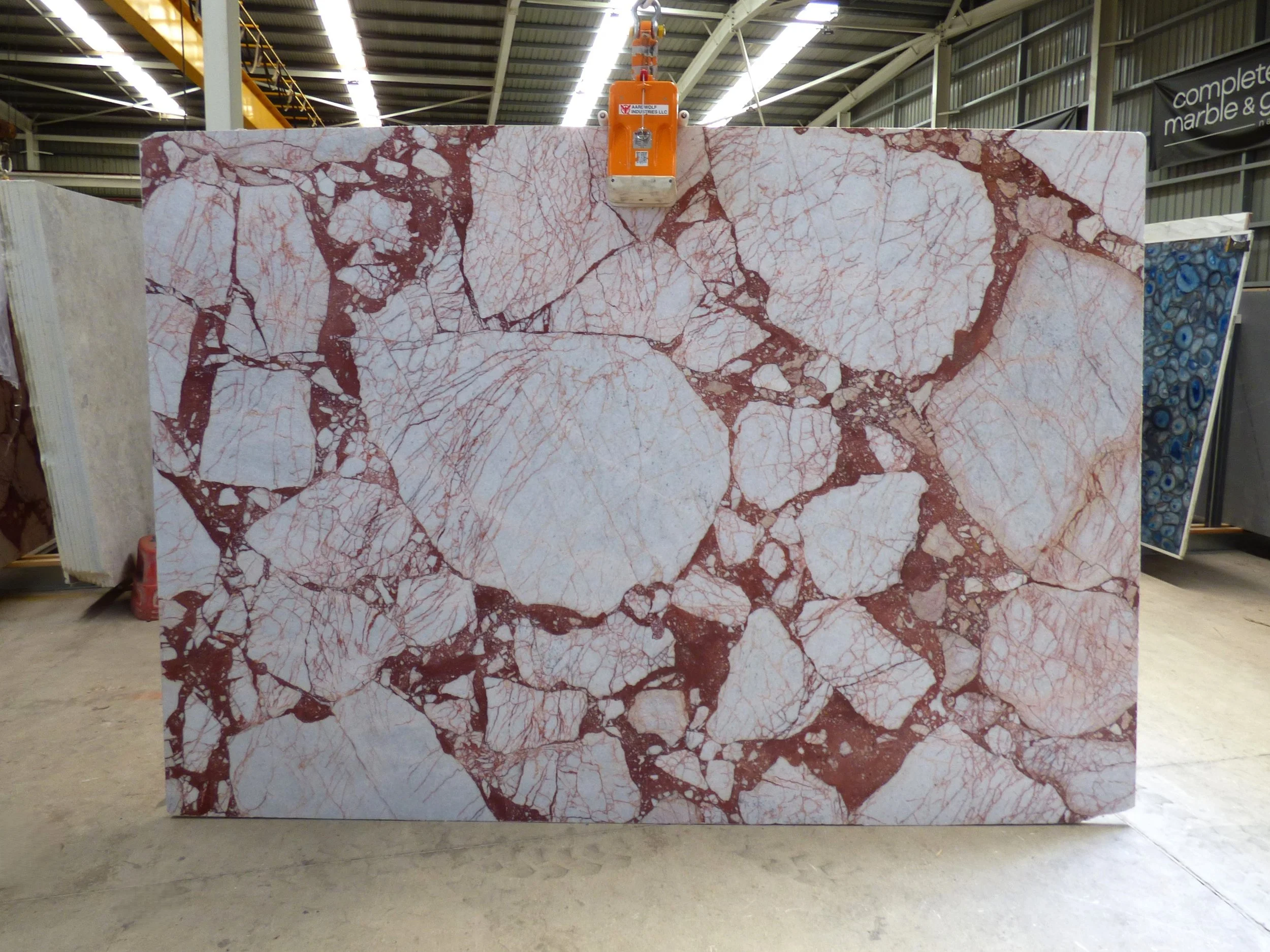 Slab - Breccia Rubino 20mm honed BR-1025.JPG
