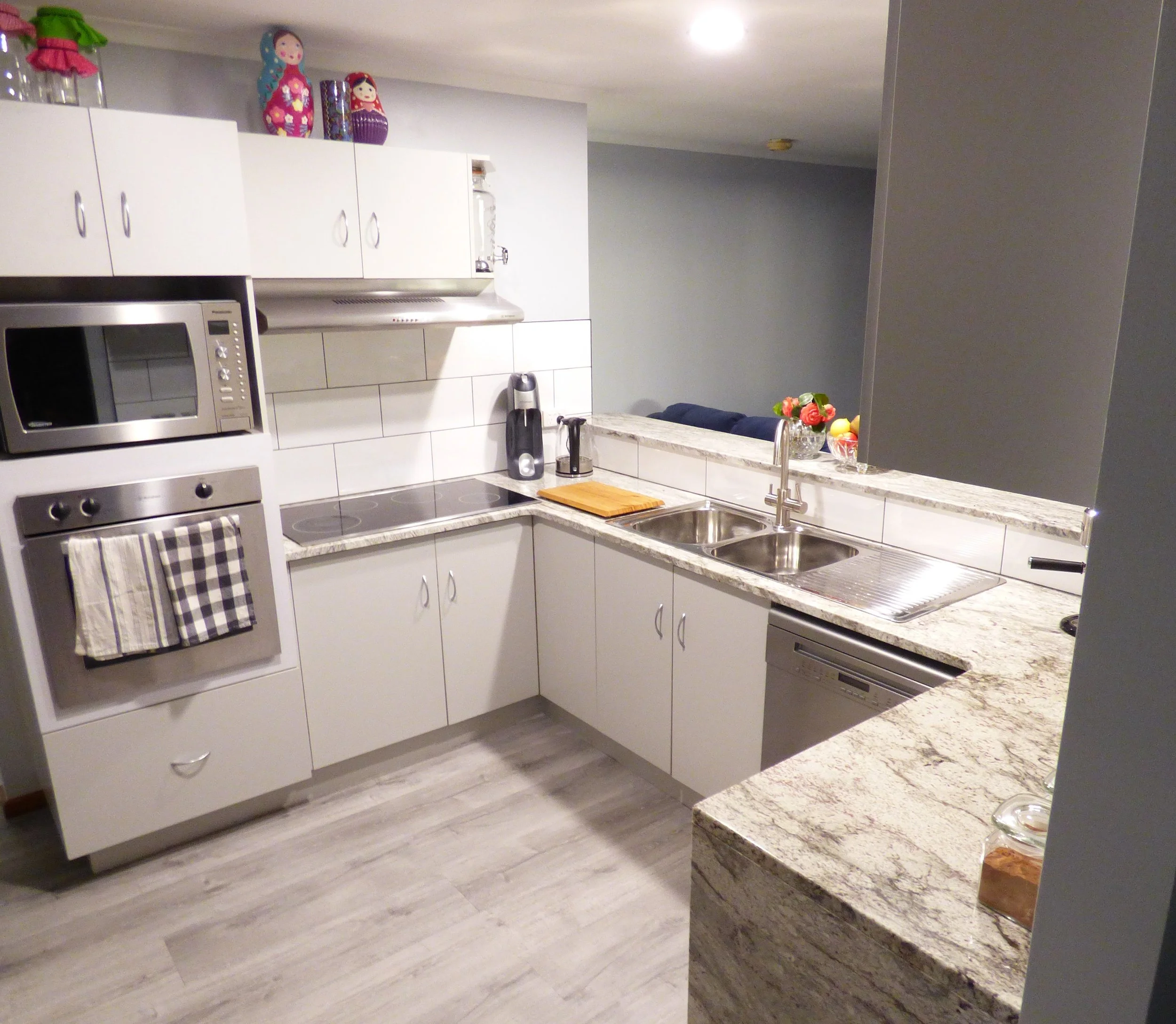 Thunder White benchtops by Alta Moda 1