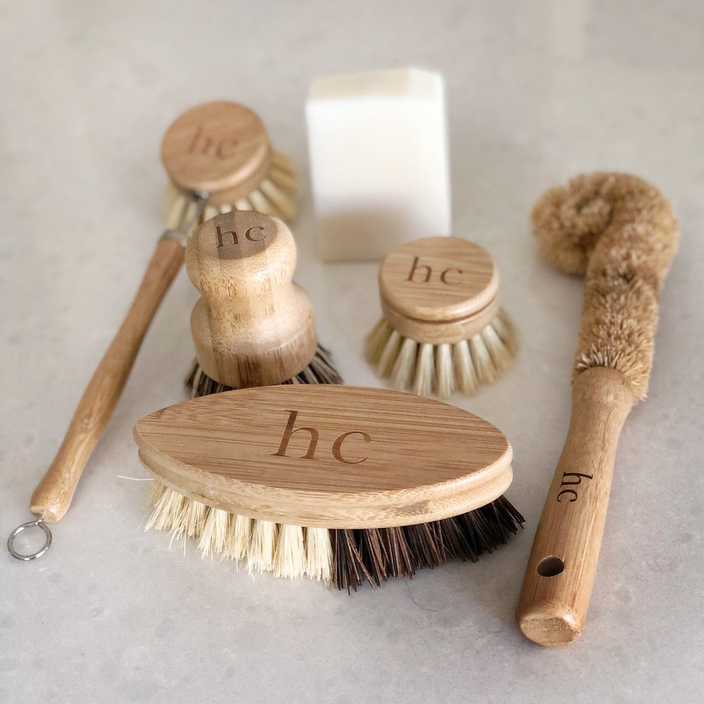 Wooden Kitchen Brush Kit & Dish Bar — harvest culture