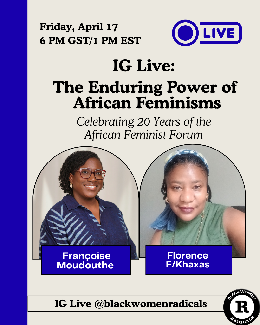 Upcoming Event: The Enduring Power of African Feminisms:  Celebrating 20 Years of the African Feminist Forum