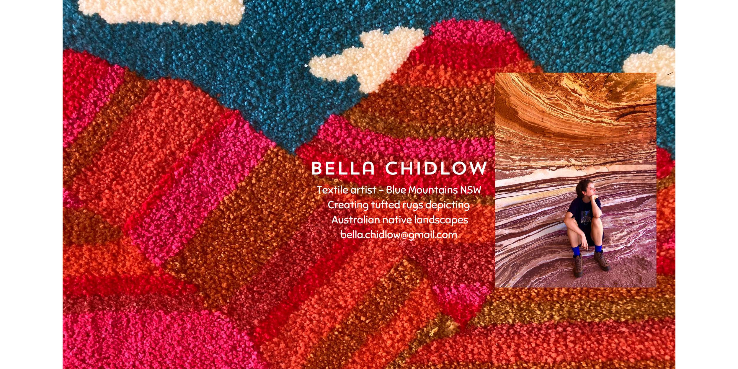 2Bella Chidlow Textile artist - Blue Mountains NSW Creating tufted rugs depicting Australian native landscapes.png