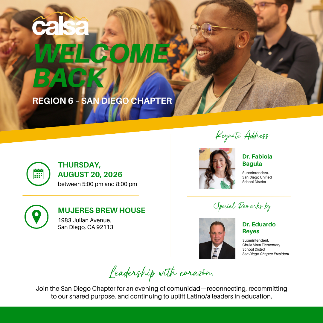 Region 6 – San Diego Chapter: Back-to-School Reception