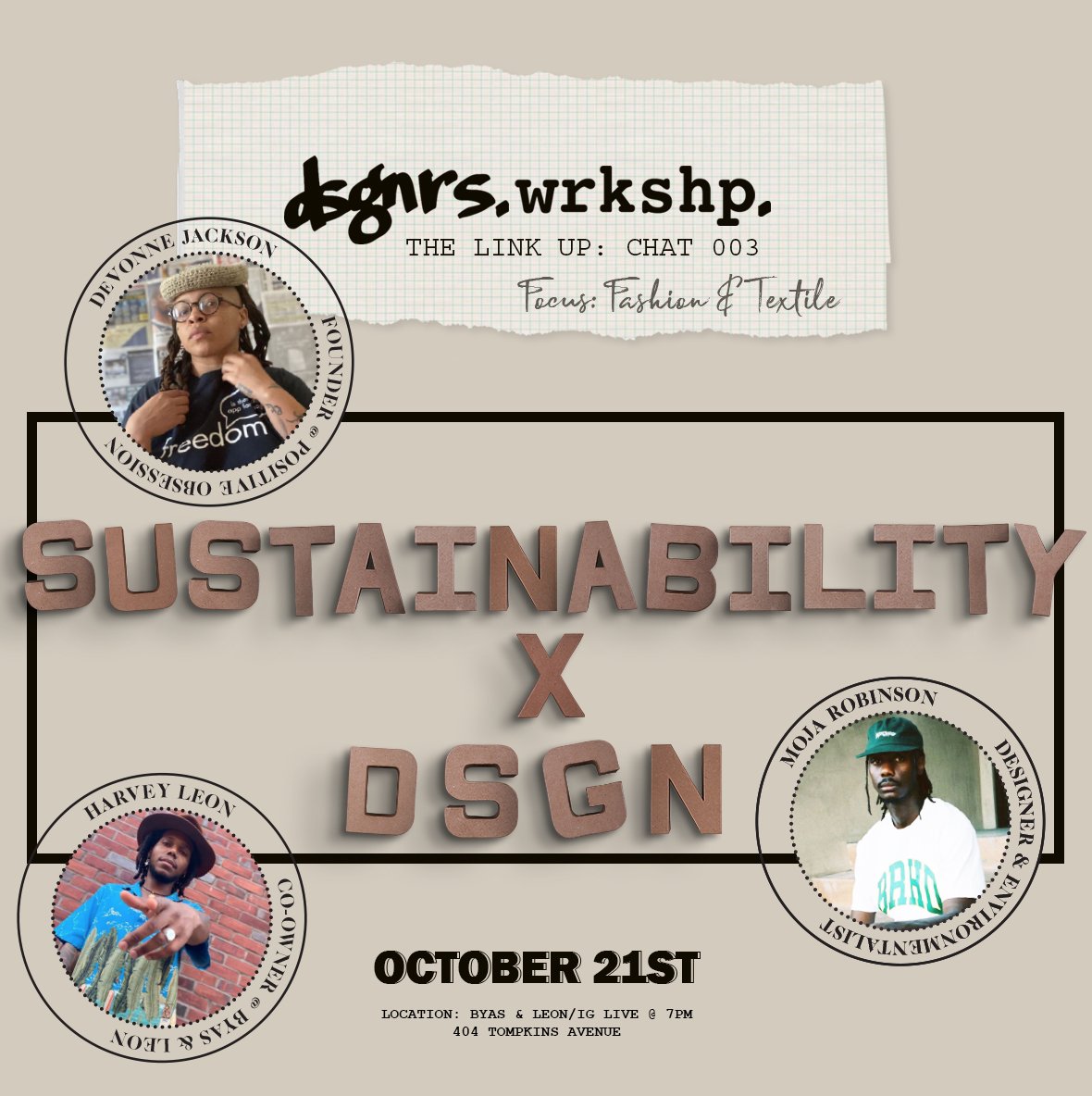  Sustainability is a pretty intimidating word, but it doesn't have to be. Considering the current state of the world as it relates to climate change, we're simply running out of time.&nbsp;In our next link up, we make sustainability digestible, discu