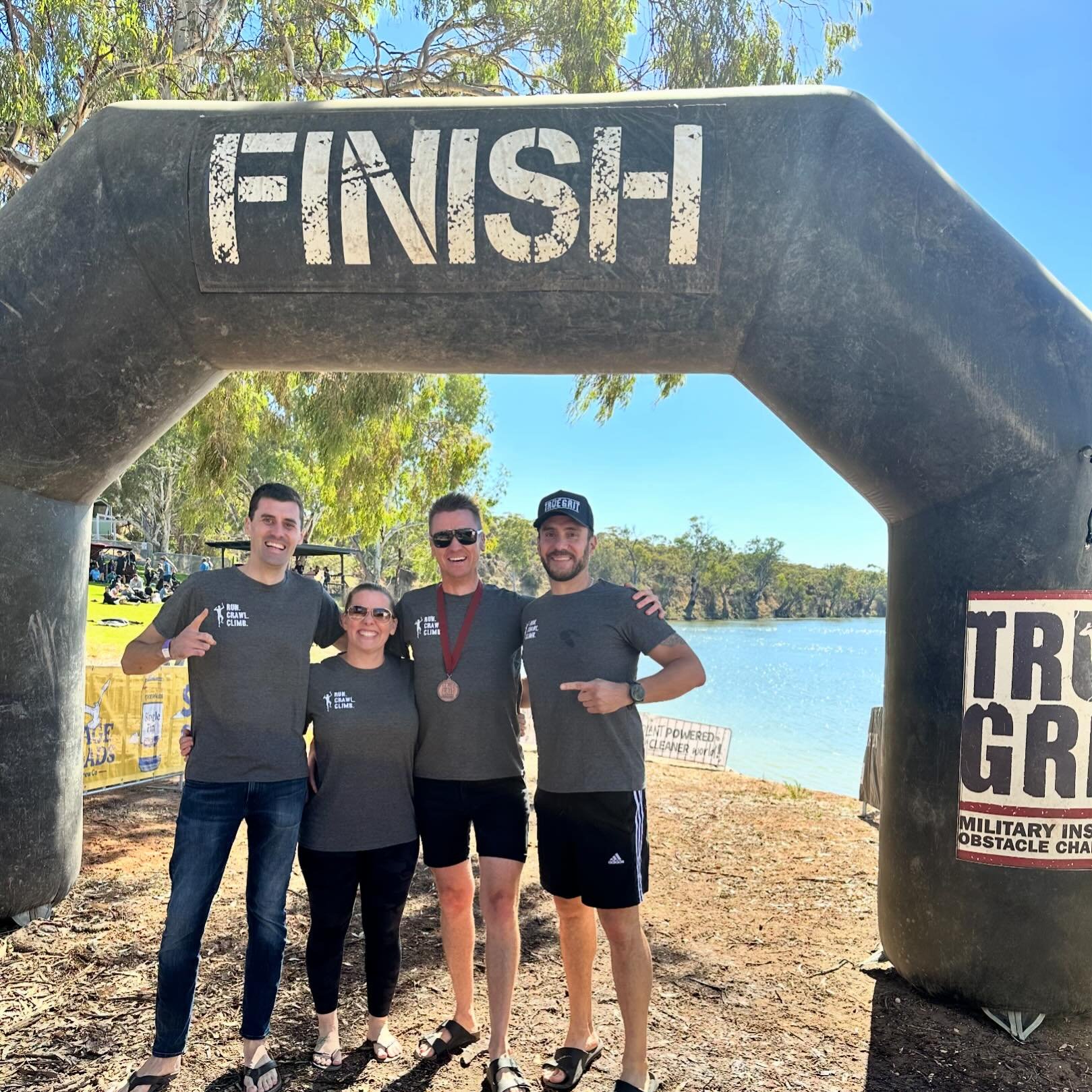 Bright Spot Friday! 
Big shout out to Lou for completing True Grit in Adelaide over the weekend! 👏 
Although she said it was &lsquo;horrific&rsquo; during - true Louise style was to stick with it and grind through with her team for 2 hours and 40 mi