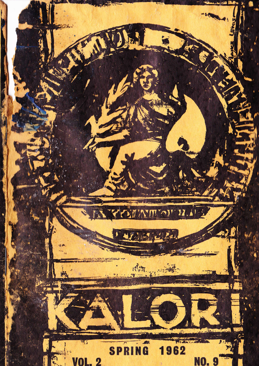 KALORI | Spring Volume 2 No 9 1962 | Cover design by Lance Lewis
