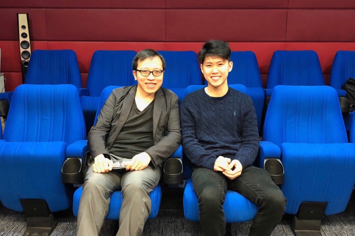 With Simon Li, Executive Director of Hong Kong Holocaust and Tolerance Centre