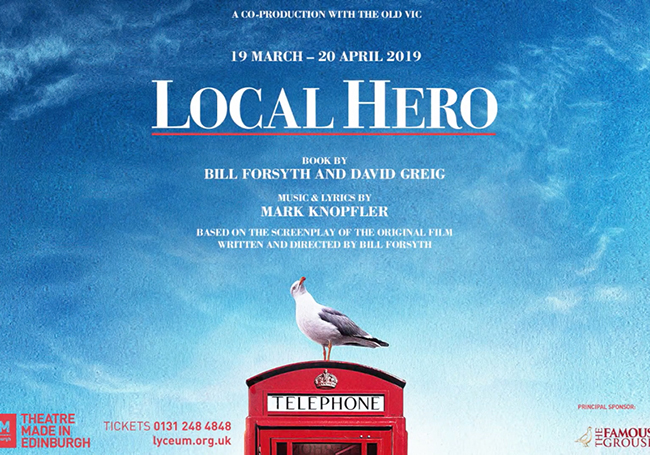 Local Hero (Edinburgh Lyceum – dir: John Crowley)