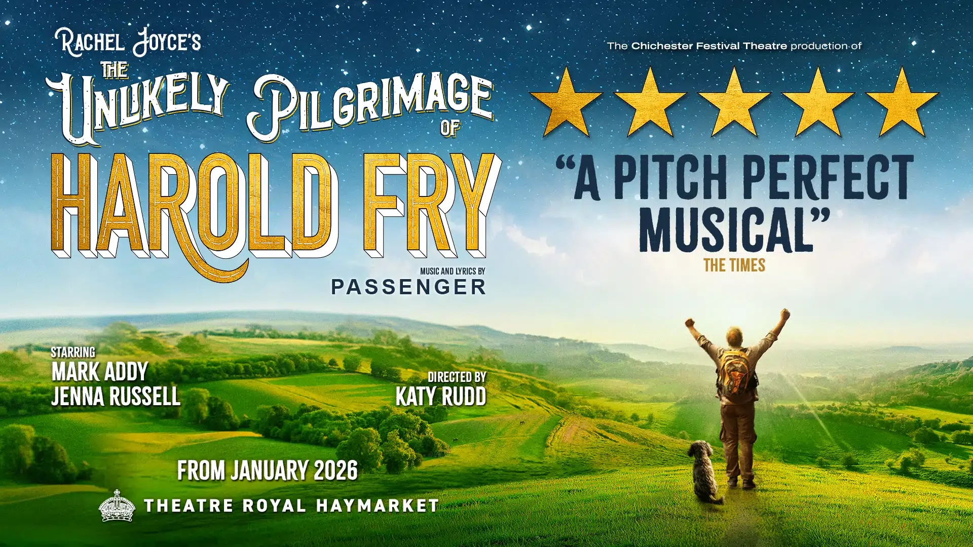 The Unlikely Pilgrimage of Harold Fry - Chichester Festival/Haymarket (Dir. Katy Rudd)